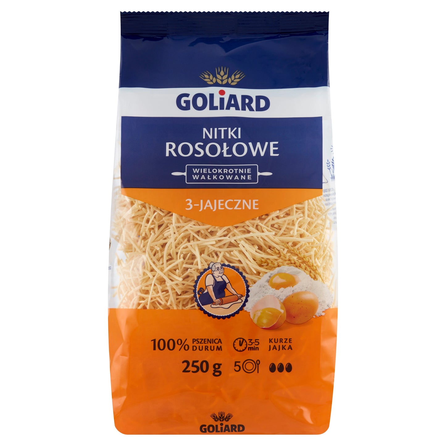 GOLIARD MAKARON NITKA ROSOŁOWA [250G*18]