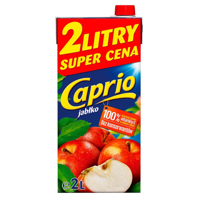 CAPRIO NAPOJ 2L KARTON JABLKO