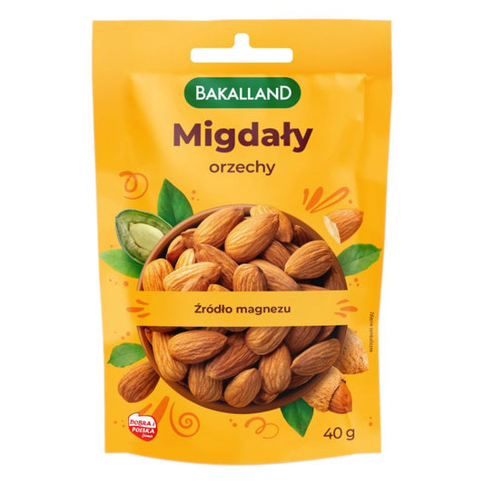 BAKALLAND MIGDAŁY ŁUSKANE 40G