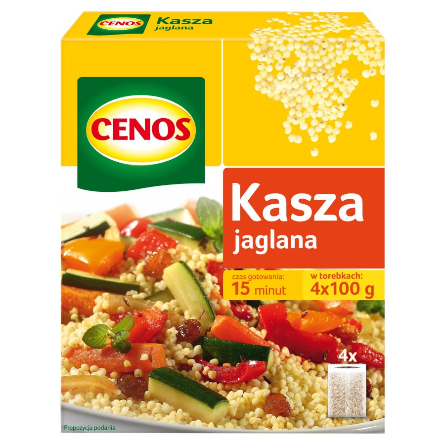 CENOS KASZA JAGLANA 4*100G