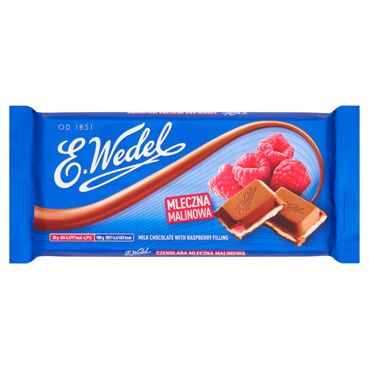 CZEKOLADA MALINOWA WEDEL 100g