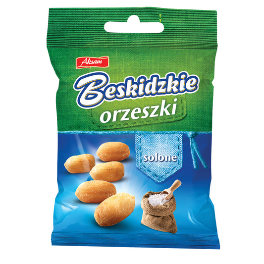 AKSAM ORZESZKI ZIEMNE BESKIDZKIE PRAZONE SOL 70G