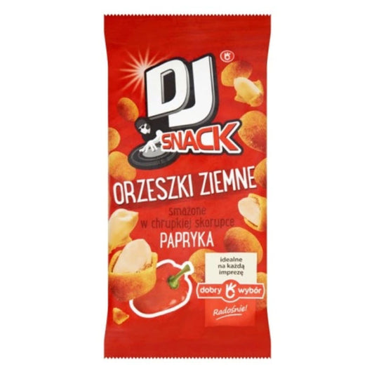 ORZESZKI ZIEMNE DJ SNACK W SKORUPCE PAPRYKA 100G