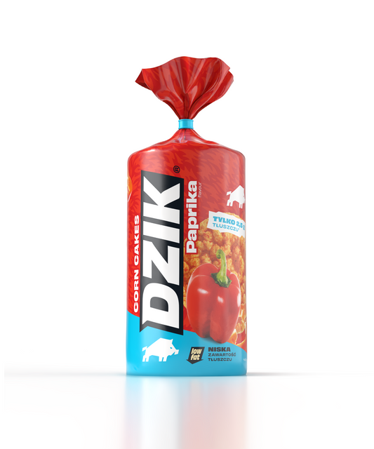 WK DZIK WAFLE KUKURYDZIANE 120G PAPRYKA