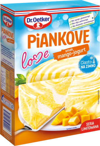 DR OETKER CIASTO W PROSZKU 160G PIANKOVE LOVE MANGO JOGURT