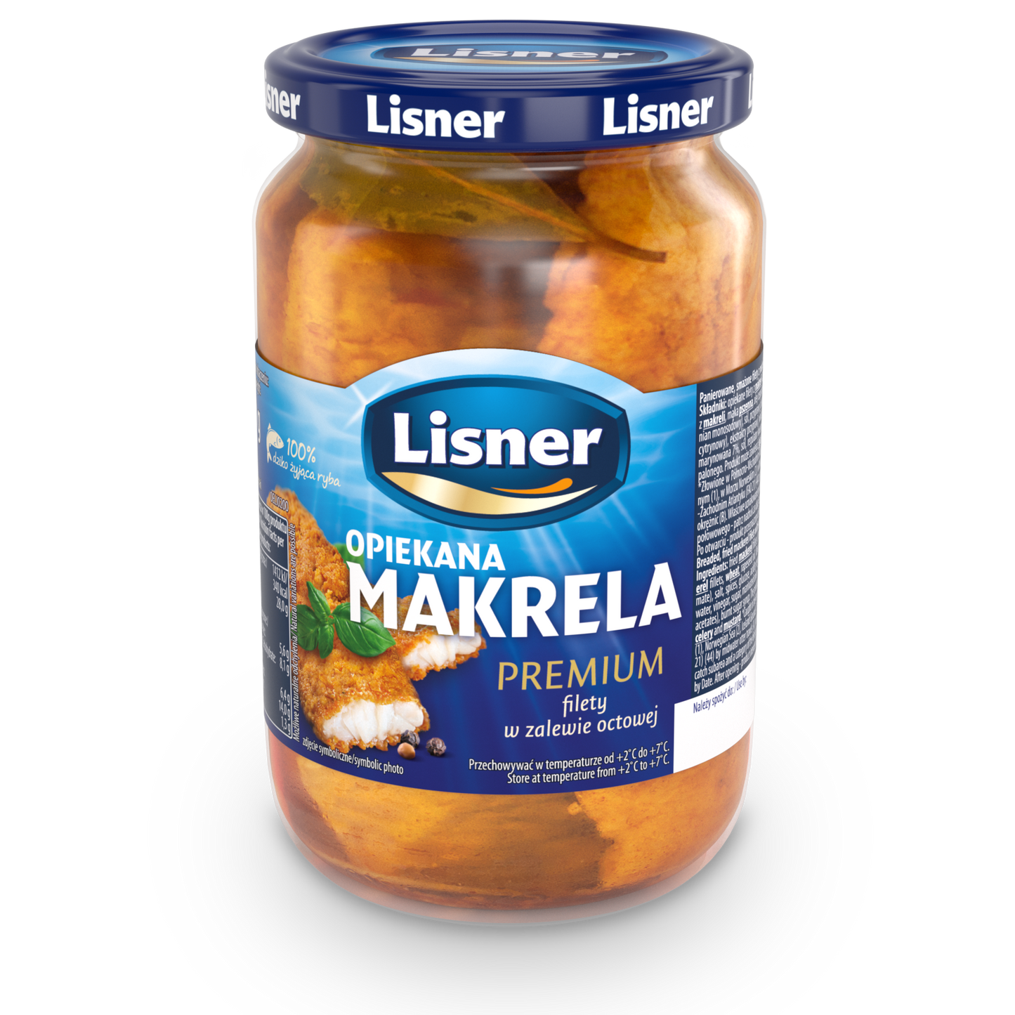 LISNER FILET Z MAKRELI OPIEKANY 700G