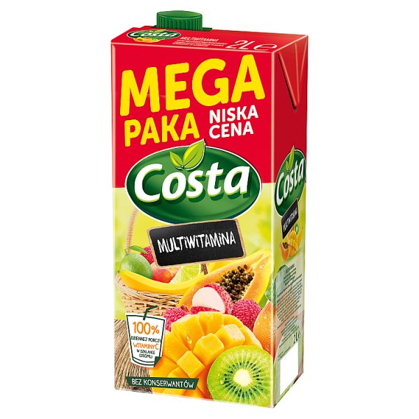 COSTA NAPOJ 2L MULTIWITAMINA KARTON HORTEX