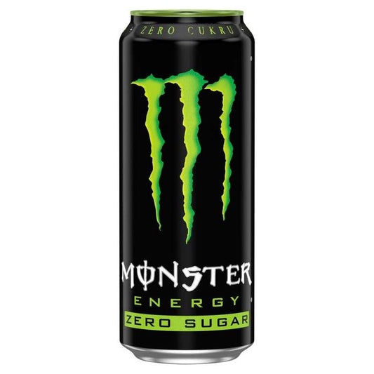 MONSTER ENERGY ZERO SUGAR GAZOWANY NAPOJ ENERGETYCZNY 500ML PUSZKA