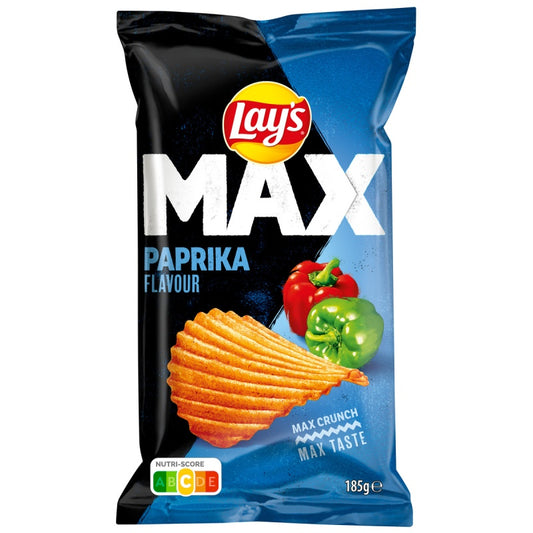 Czipsy Lays MAX paprika 185g