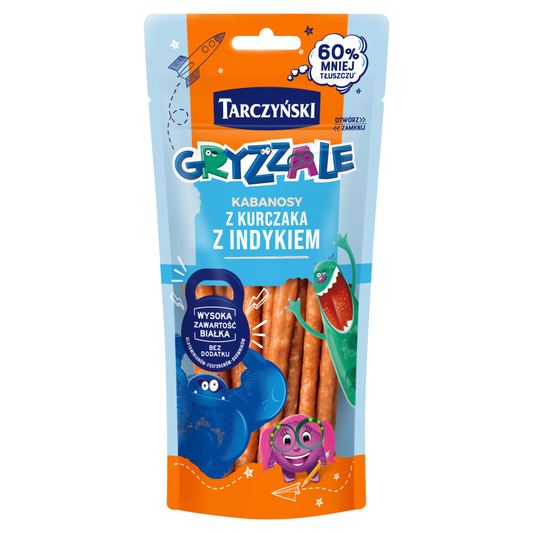 TARCZYNSKI GRYZZALE KABANOSKI DROBIOWE 90G