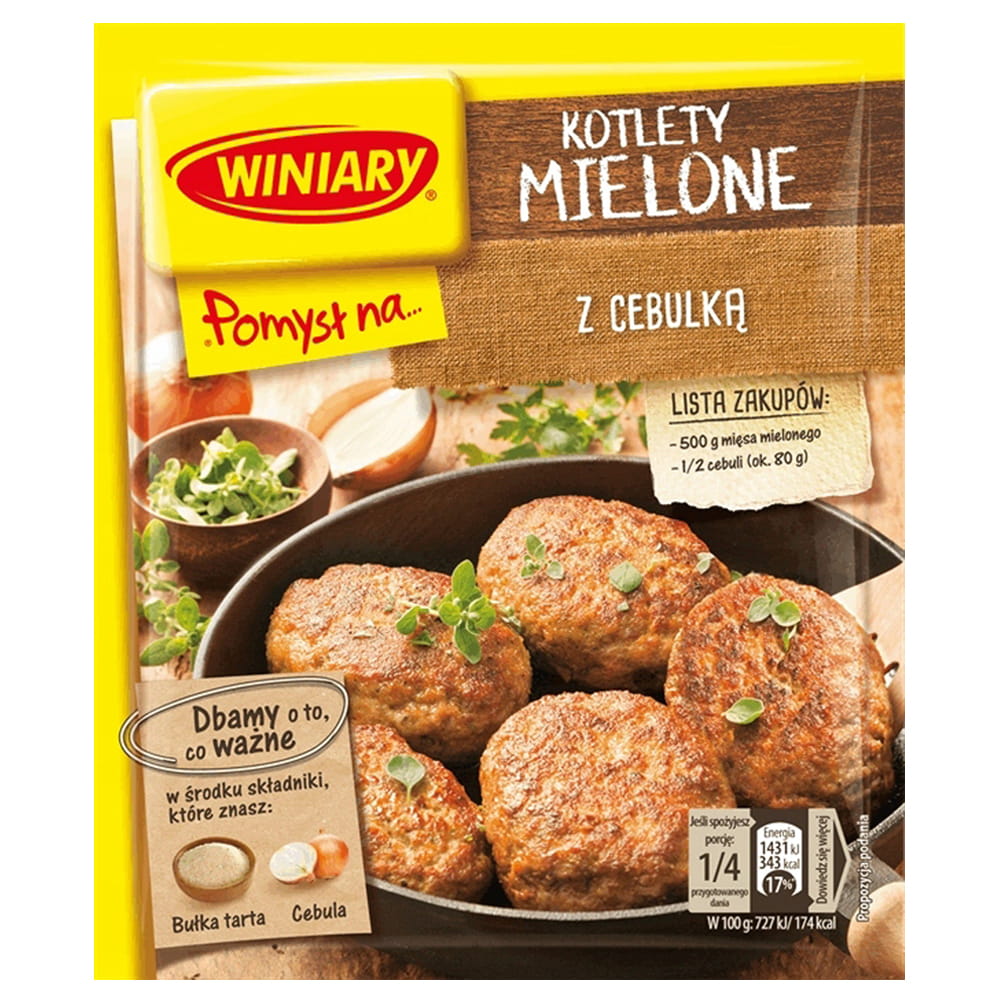 WINIARY POMYSŁ NA KOTLETY MIELONE 69G