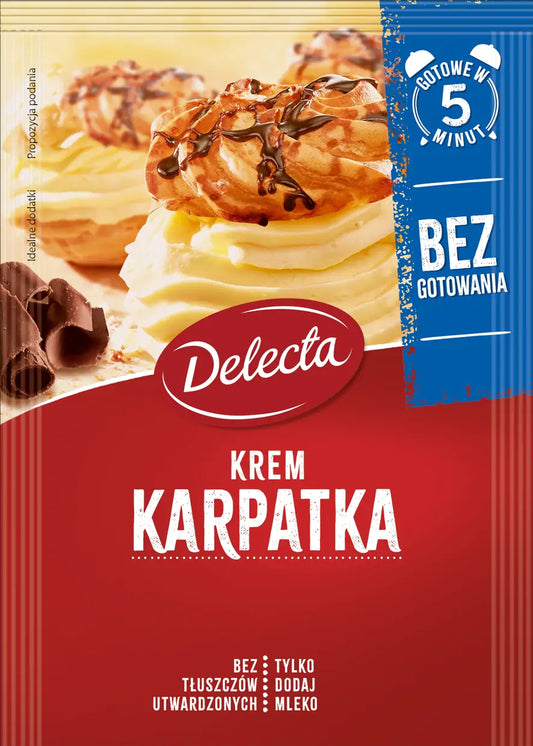 DELECTA KREM DO CIAST KARPATKA 5MIN 136G