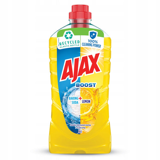 AJAX PŁYN UNIWERSALNY BOOST SODA+CYTRYNA 1L