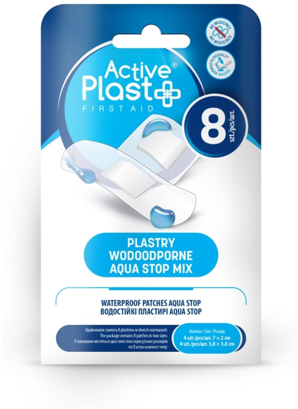 ACTIVE PL PLAST.OP.AQUA STOP MIX A 8