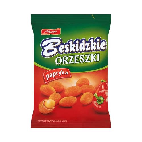 AKSAM ORZESZKI BESKIDZKIE PAPRYKA 70G