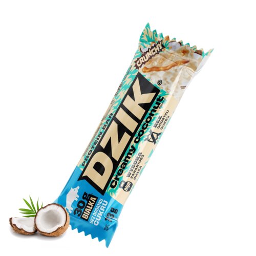 WK DZIK BATON 73G PROTEINOWY KOKOSOWY CHRUPKI