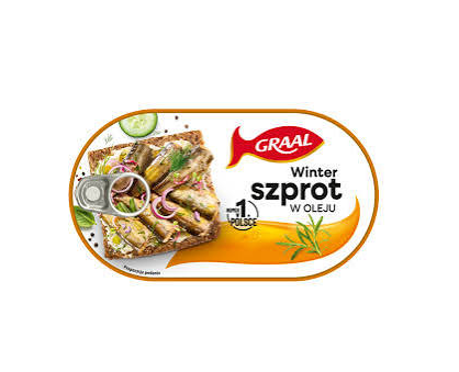 GRAAL SZPROT 170G W OLEJU WINTER