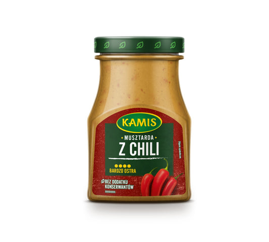 KAMIS MUSZTARDA 185G STRONG CHILI