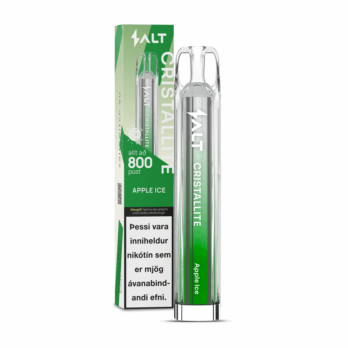 SALT CRISTALLITE Apple Ice 20mg