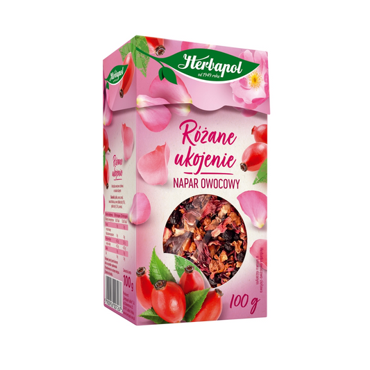 HERBAPOL HERBATA SUSZ 100G ROZANE UKOJENIE
