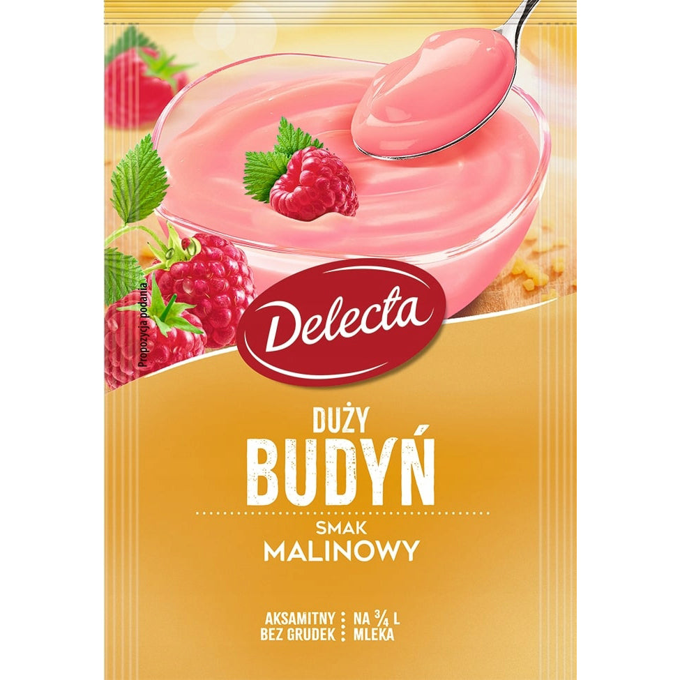 BUDYŃ MALINOWY DELECTA 64g