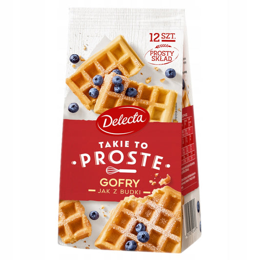 DELECTA GOFRY JAK Z BUDKI 340G