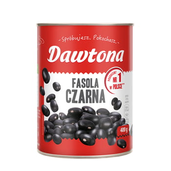 FASOLA CZARNA DAWTONA 400g