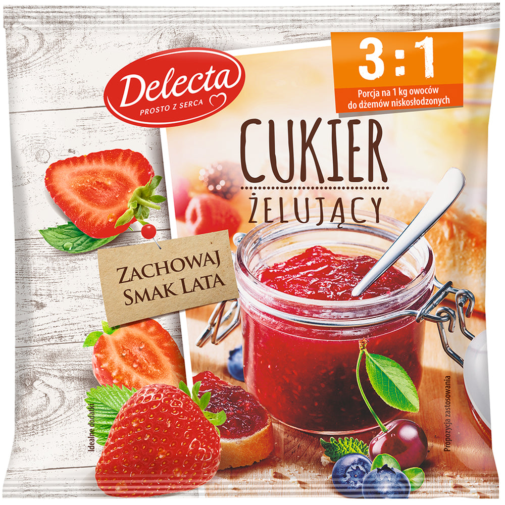 CUKIER ŻELUJĄCY 3:1  DELECTA 350g