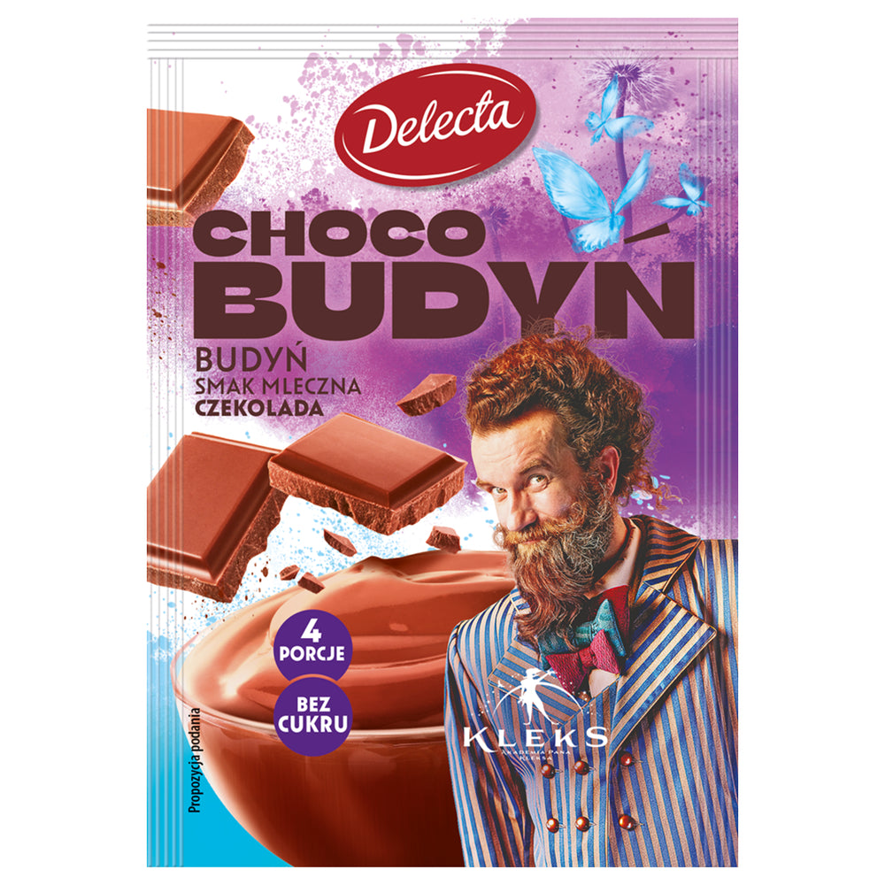 BUDYŃ MLECZNA CZEKOLADA DELECTA 42g