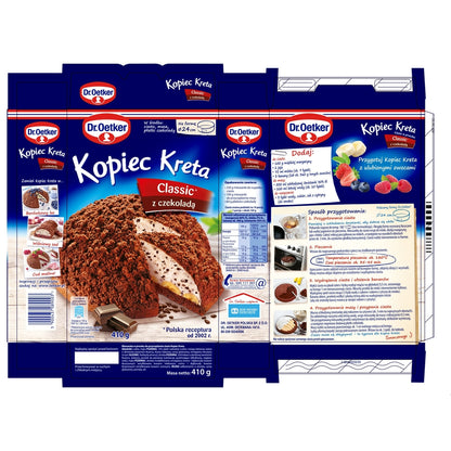 Ciasto kopiec kreta dr.Oetker 410g
