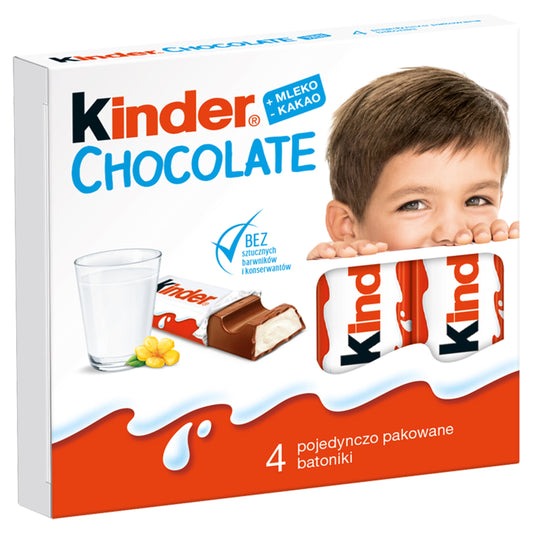 FERRERO CZEKOLADA KINDER CHOCOLATE 50G T4