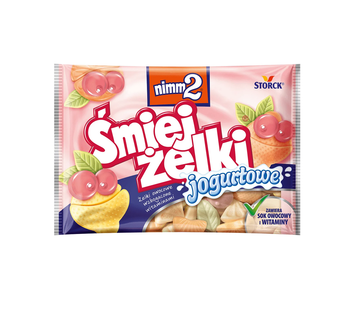 STORCK ZELKI SMIEJZELKI NIMM-2 JOGURTOWE 100G