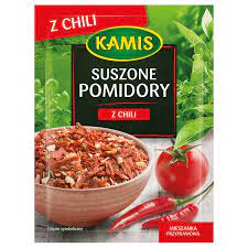 KAMIS SUSZ. POMIDORY Z CHILI 15G