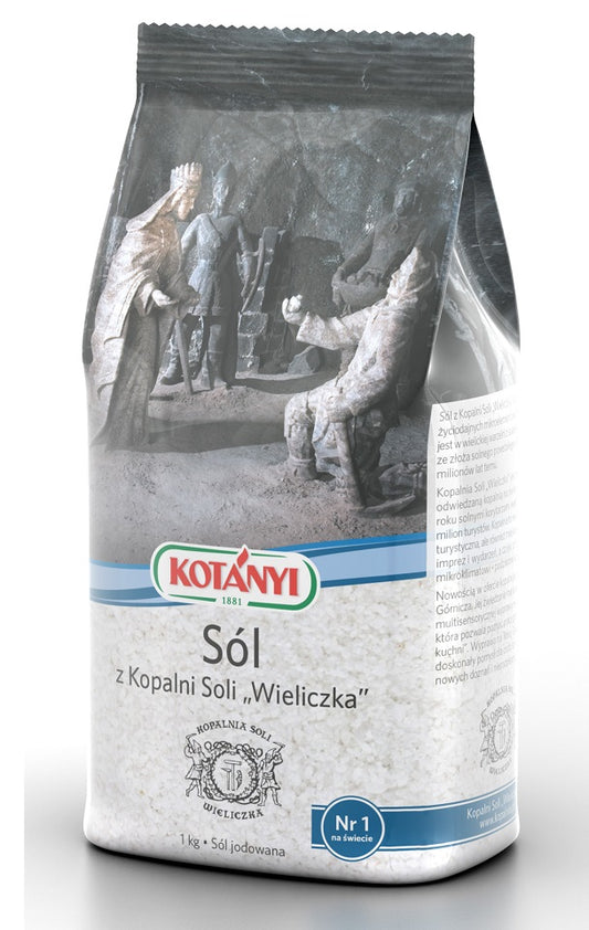 KOTANYI SÓL Z KOPALNI SOLI WIELICZKA 1KG