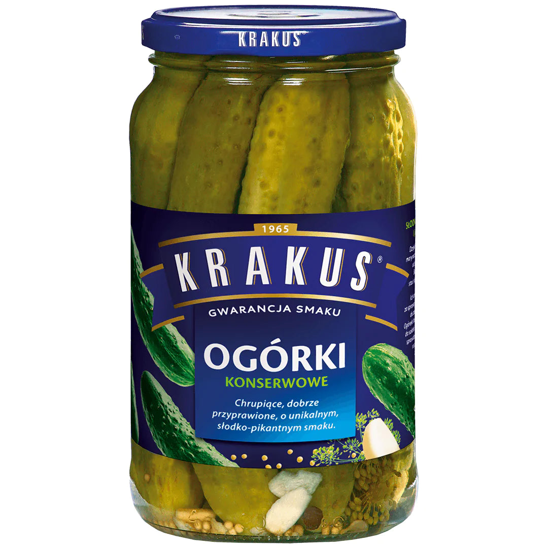 KRAKUS Ogórki Konserwowe 920g