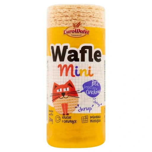 EUROWAFEL WAFLE TORTOWE MINI 80G