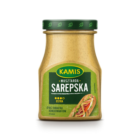 KAMIS MUSZTARDA 185G SAREPSKA