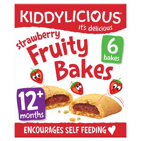 Kiddylicious Fruity Bake truskawkowe