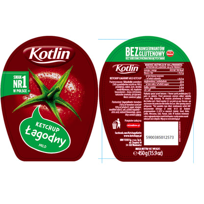 Ketchup łagodny Kotlin 450g