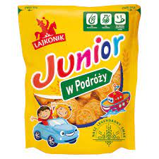 LAJKONIK KRAKERSY JUNIOR W PODROZY 100G