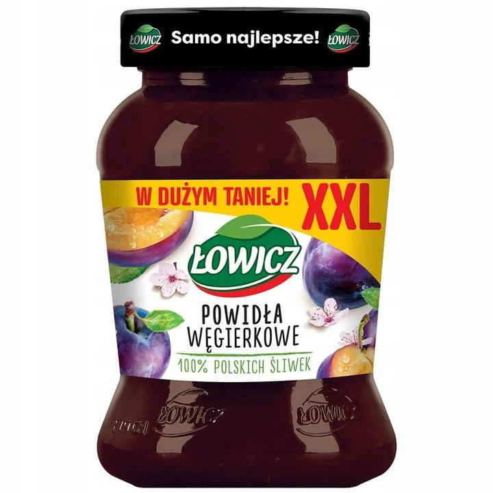 ŁOWICZ POWIDLA 490G XXL WEGIERKOWE