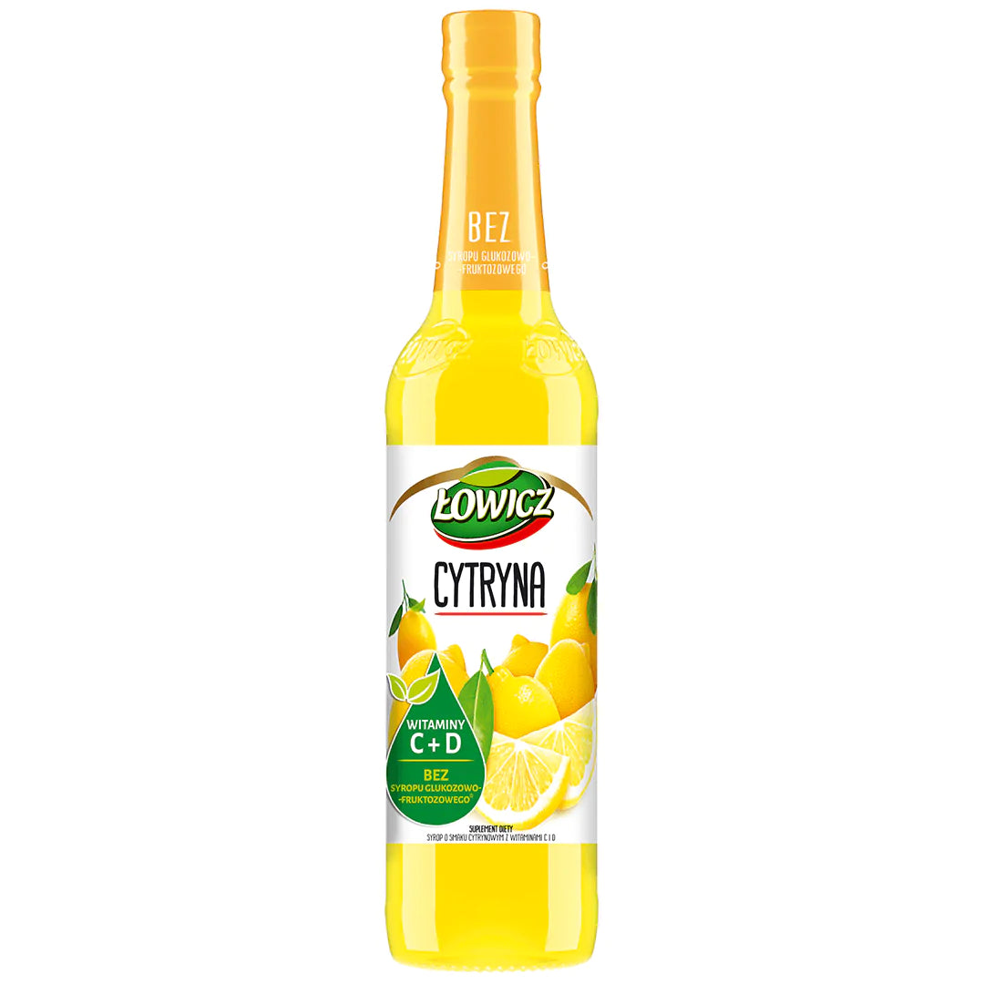 ŁOWICZ syrop cytryna 400ml