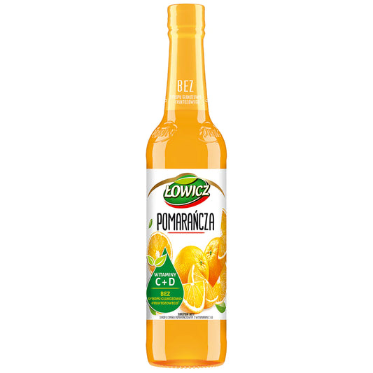 ŁOWICZ syrop POMARAŃCZA 400ml