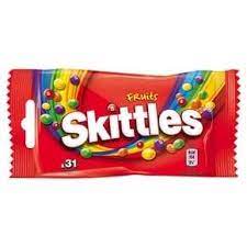 MASTER FOODS DRAŻE SKITTLES FRUIT 38G