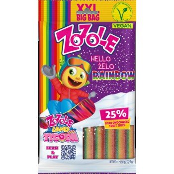 MIESZKO ŻELKI ZOZOLE RAINBOW 75G