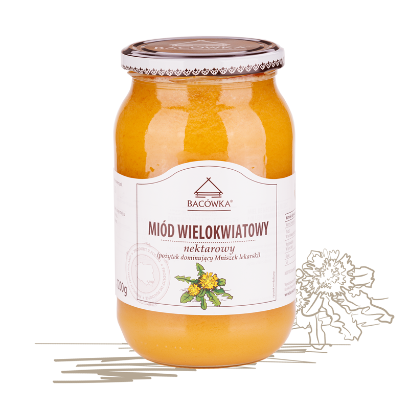 BACÓWKA MIÓD MNISZKOWY [1,2L*6]