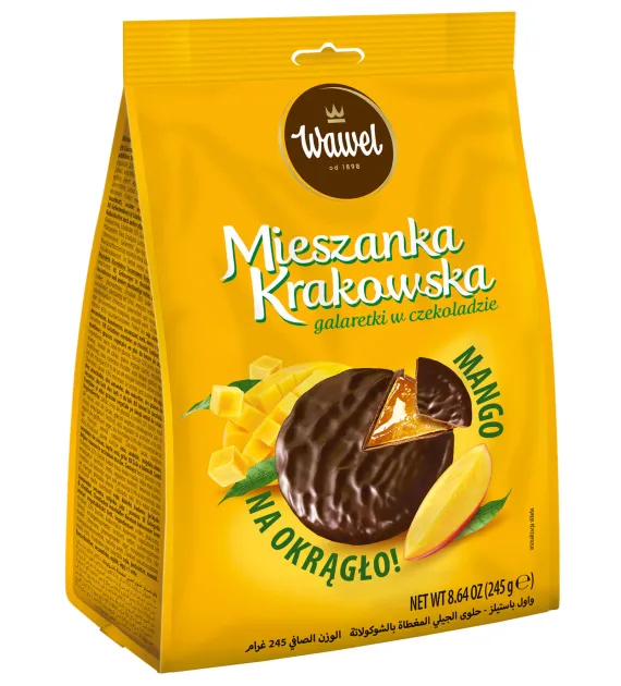 WAWEL CUKIERKI 245G MIESZANKA KRAKOWSKA NA OKRAGLO MANGO