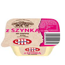 MLEKOVITA SER TOPIONY Z SZYNKĄ Z POLSKIEJ MLECZARNI 150G