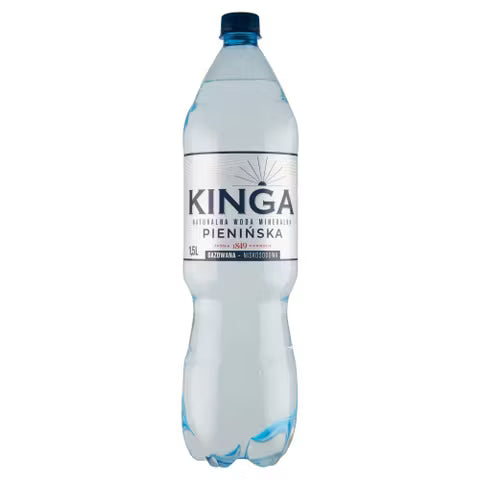 KINGA PIENINSKA WODA 1,5L MINERALNA GAZ PET