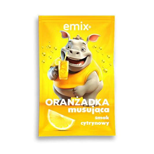 Emix Oranżadka musująca o smaku cytrynowym 16g